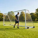 Aluminium football goal 24x8ft for outdoor matches