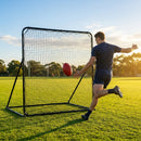 AFL rebounder net with galvanised steel frame for training