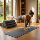 PVC Yoga Mat with textured foam for yoga and Pilates