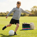 Kids' full zip sports jacket for training and casual wear