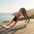 PVC Yoga Mat with textured foam for yoga and Pilates