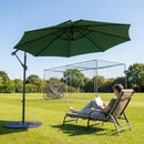 Cantilever garden parasol with 3m UV30+ canopy and steel frame