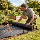 Heavy Duty Weed Control Fabric – Black – 50gsm/100gsm PP – Garden & Driveway Use