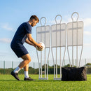 6ft football mannequin made from premium nylon, used for training - product detail
