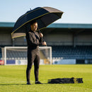 Sports umbrella with 60-inch canopy made from durable pongee fabric
