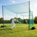 Replacement cricket cage net in black with 2mm HDPE twine