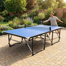 Foldaway Table Tennis Table with regulation size and PVC laminate