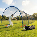 Pop-Up Cricket Batting Net in use for club and garden training