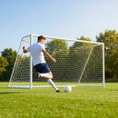 Aluminium Rugby and Football Goal 21x8 ft on Field