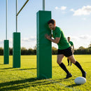 Custom 6ft PVC Rugby Post Protectors in varied colours
