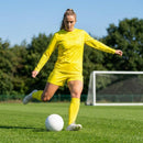 Women's Football Kit with Long Sleeve Shirt and Shorts