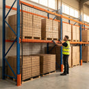 Rack Netting made from 2mm HDPP Twine for Warehouse Safety
