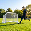 Aluminium Folding Football Goal in various sizes and colours, ideal for training and matches