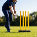 Cricket training stumps in flexible foam with base options