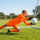 Kids' Goalkeeper Kit including shirt, shorts, and socks