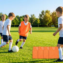 Football training bibs in quick-dry mesh