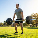 Rubber Barbell Weights with cast iron core for gym and home use
