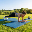 Rubber Gym Flooring Mats in various thicknesses and colours