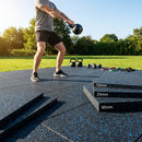 Rubber Gym Flooring Mats in various thicknesses and colours