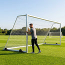 Aluminium football goal 24x8ft for outdoor matches