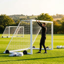 Replacement football goal nets for Alu110 goals, various sizes in white