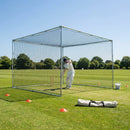 Cricket nets made from HDPE, available in various sizes for indoor and outdoor use