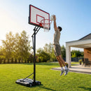 Adjustable Basketball Hoop with Portable System