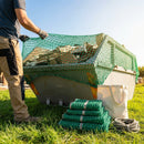 Ultra heavy duty skip nets for secure cargo loads