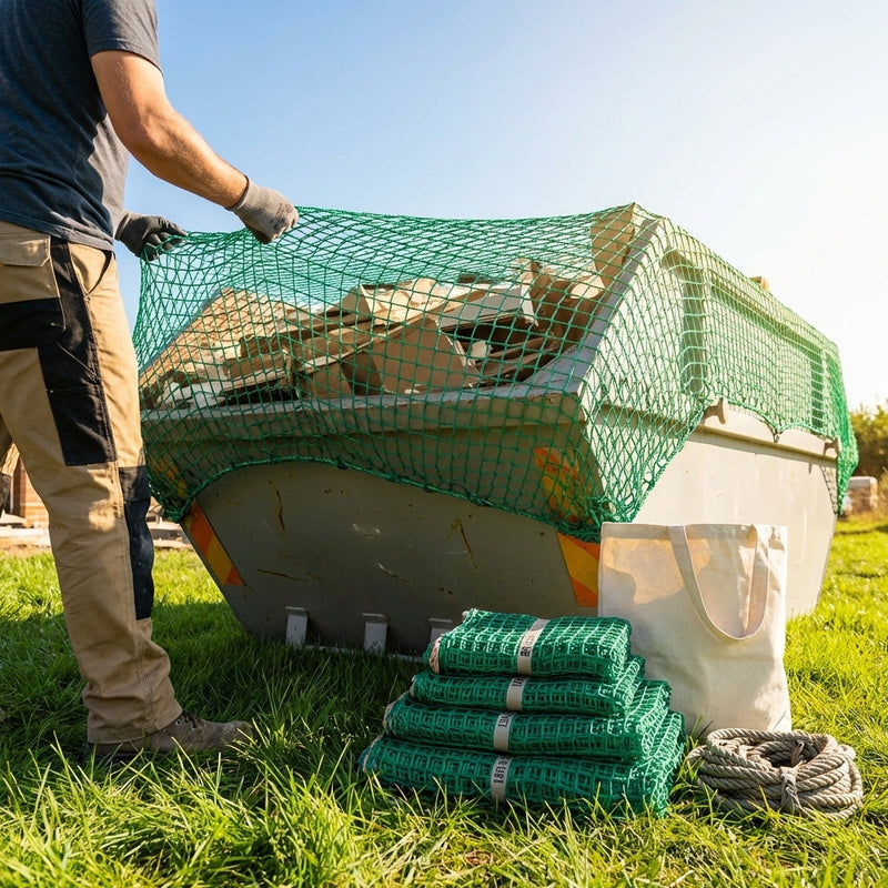Ultra Heavy Duty Skip Nets - Secure Cargo
