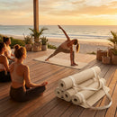 PVC Yoga Mat with textured foam for yoga and Pilates