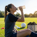 750ml sports water bottle in multiple colours, BPA-free plastic
