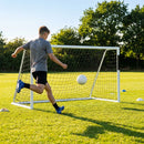 Aluminium Folding Football Goal in various sizes and colours, ideal for training and matches