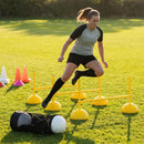 Agility Training Cone Hurdle Set in Fluorescent Colours