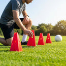 Training cones for sports practice, durable 12-inch cones