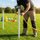 Plastic Chain Barrier in vibrant colours for versatile use