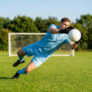 Men's goalkeeper shorts in polyester for football and futsal