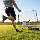 American football kicking tee with adjustable angles
