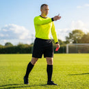 Football referee shirt with premium fabric for sports officials