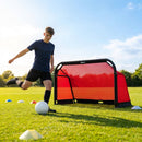 Aluminium Folding Football Goal in various sizes and colours, ideal for training and matches