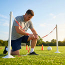 Plastic Chain Barrier in vibrant colours for versatile use