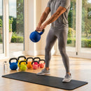 Neoprene Kettlebells available in various sizes for home and gym use