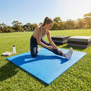 Rubber gym flooring mats, 50cm x 50cm, recycled rubber