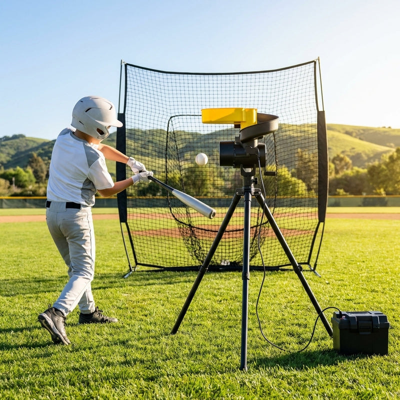 Baseball Pitching Machine – Adjustable Speed