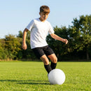 Customisable football with club logos and vibrant colours
