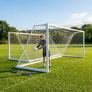 Aluminium Football Goal 16ft x 7ft for Junior Matches