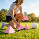 Training cones for sports practice, durable 12-inch cones