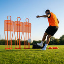 Football training mannequins made from shatterproof PVC, 6ft tall