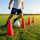 Training cones for sports practice, durable 12-inch cones