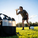 Hygiene water bottle 1 litre BPA free plastic for sports