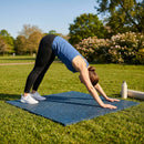 Rubber gym flooring mats, 50cm x 50cm, recycled rubber